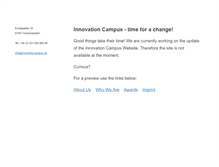Tablet Screenshot of innovationcampus.net